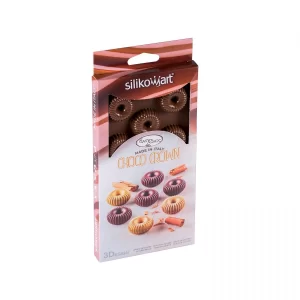 Stampo Cioccolatini in silicone Choco Crown Silikomart