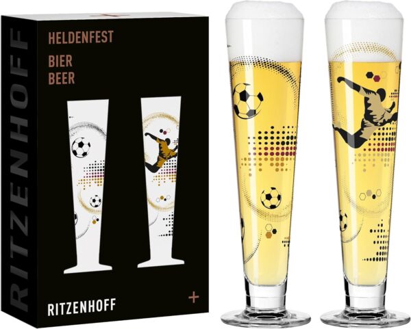Set di 2 bicchieri da birra Heldenfest RITZENHOFF