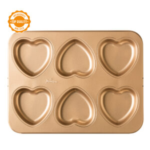 Stampo cuore rose gold line Decora - immagine 3