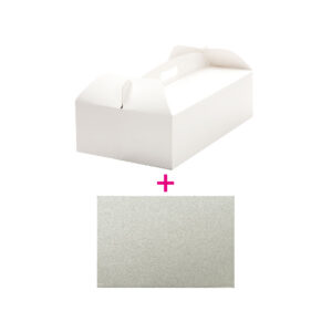 SET SCATOLA TORTA E CAKEBOARD