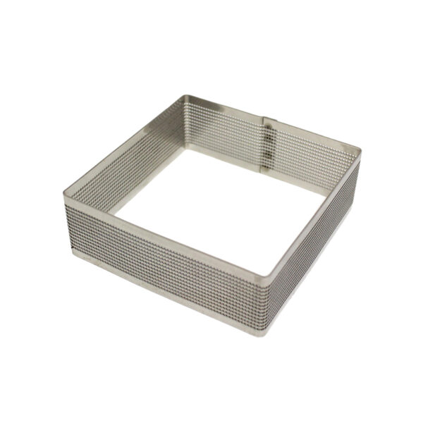 Anelli quadri inox microforati CALDER