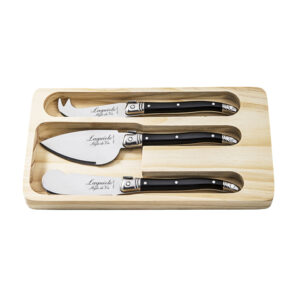 Set coltelli formaggio Premium Black